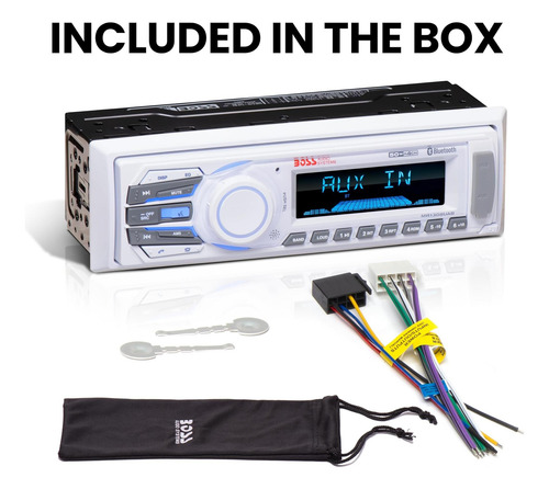 Receptor Marino Boss Audio Systems Mr1308uab, Resistente A L