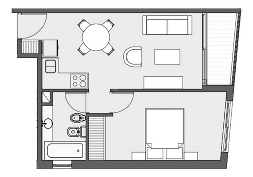 Departamento En Venta En Barrio Norte