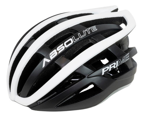 Capacete Absolute Prime Preto/branco