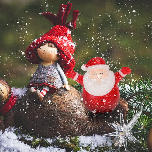 20 Piezas De Decoración Navideña Con Forma De Muñeco De Niev