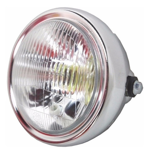 Farol Delantero Completo Suzuki Gn125 Universal Cromado Mtc