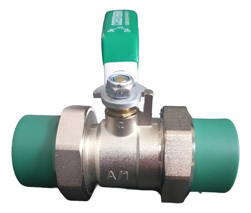 Llave De Paso Termofusión Doble Media Unión 32mm 1 Pulg