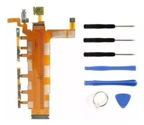 Flex Encendido Volumen Micrófono Para Xperia Z3 Dual D6633