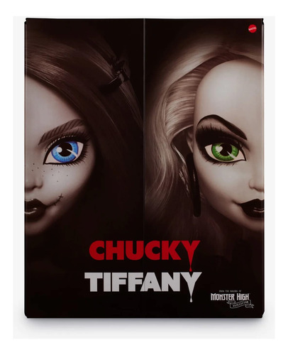 Skullector Chucky And Tiffany Doll 2-pack