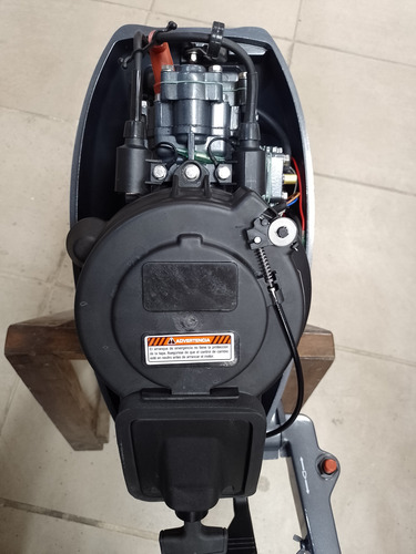 Motor Fuera De Borda Portatil Green Up 3,5 Hp De Dos Tiempos