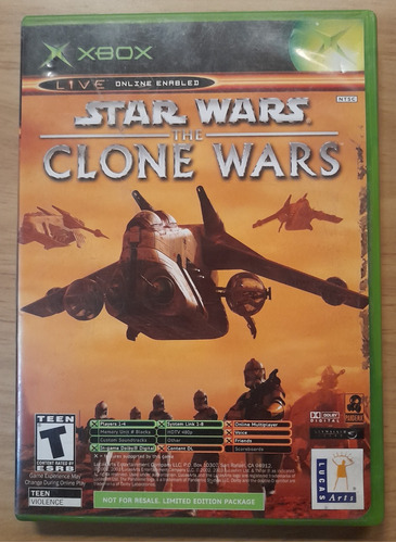 Videojuego Star Wars The Clone Wars/ Tetris Worlds Para Xbox