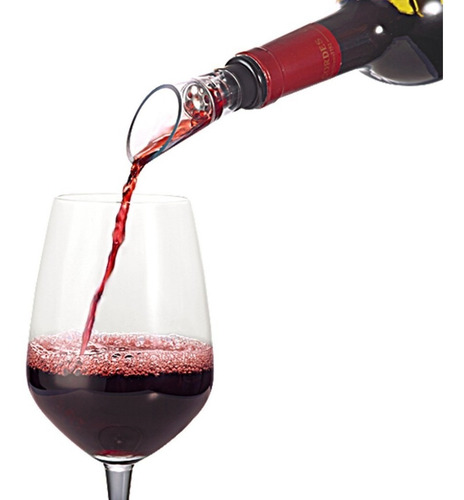 Imagen 1 de 2 de Pico Aireador Oxigenador Para Vinos Antigoteo (precio X 10u)