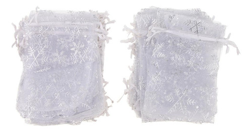 Nuevo 100 Piezas Bolsa De De Nieve For Navidad Favores De