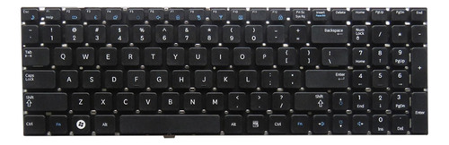Teclado Samsung Rf510 Rf511 Rf530 Sf510 Sf511 Qx510 Qx530 Us Negro Inglés Us