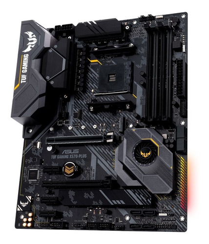 Imagem 4 de 6 de Placa Mãe Asus Tuf Gaming X570-plus Am4 Atx Ddr4 Sem Juros