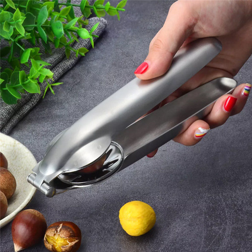 Para Quebra Nozes Abridor Castanha Portuguesa Inox /