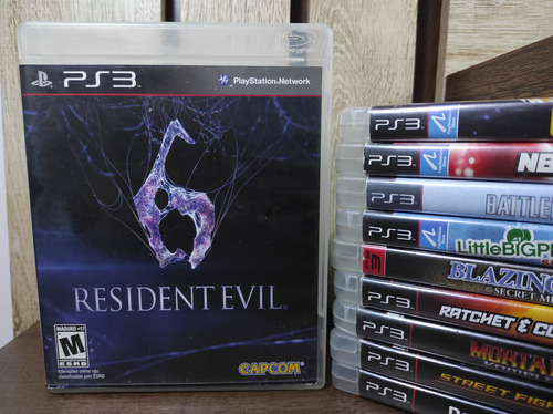 Jogo Resident Evil 6 Original Para Ps3 - Midia Física (Usado)