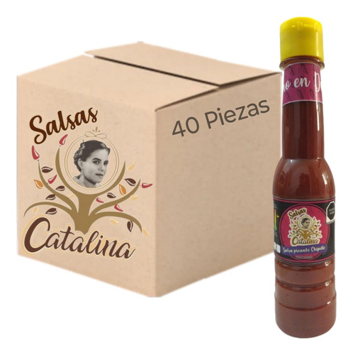 Salsa Chile Chipotle 300ml Caja 40pz