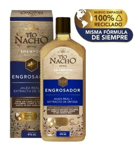 comprar Tío Nacho Champú Anti-caída, Engrosador Con Jalea Real 415ml