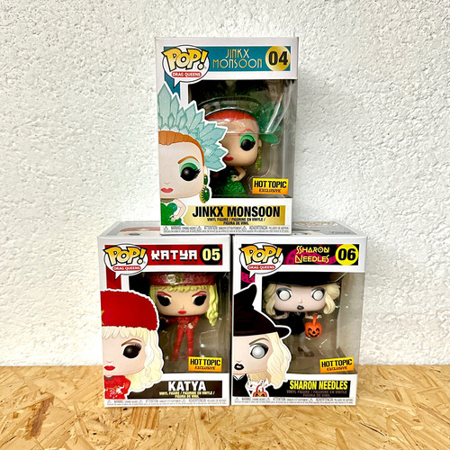 Funko Pop Katya Jinkx Monsoon Sharon Needles ( Hot Topic ) (Usado)