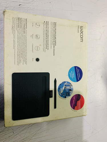 Tableta Gráfica Wacom Intuos Ctl4100 Small Color Negro (Usado)