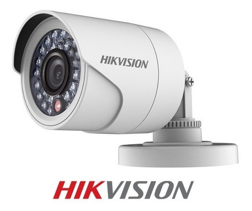 Camara Bullet Hikvision Plastica 4 En 1 1080p 2,8mm Cctv 