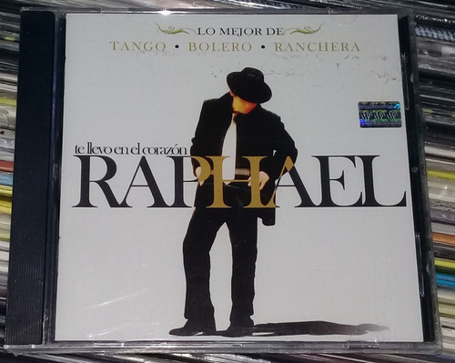 Raphael En El Corazon Tango Bolero Ranchera Cd Sellado Kktus