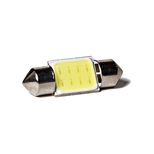 Led Tubular Cob Lampara Plano 36mm Blanco 12v Auto Camioneta