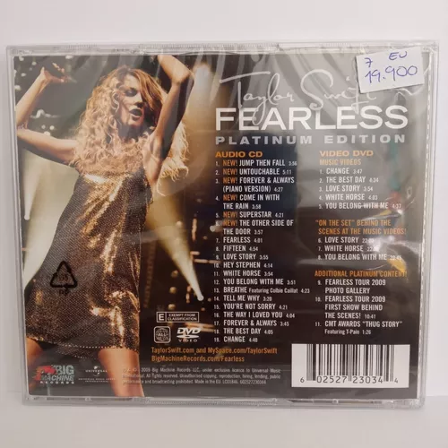 Vinilo Taylor Swift Fearless (platinum Edition) Nuevo