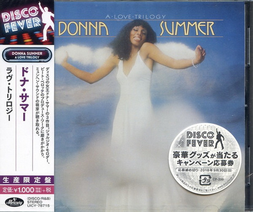 Donna Summer  A Love Trilogy Cd Japon