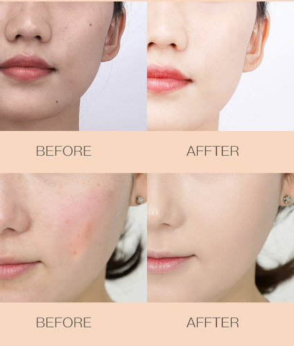 Corretor De Creme Bb Cushion Foundation Cc + Cabeza De Seta