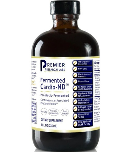 Premier Research Labs | Fermented Cardio-nd | 8fl Oz (235ml)