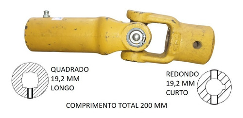 Junta Basculante Serie 500 Ja668 Q 19,2mm - R 19,2mm