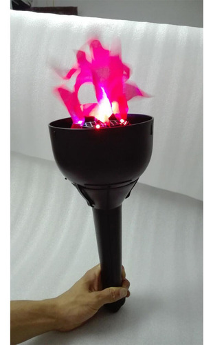 Antorcha Led De Luz De Fuego Falsa, Accesorios Cálido