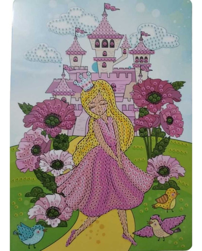 T Cuadros De Pintura De Diamantes 5d For Niños 30*40cm