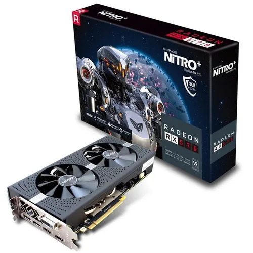 Sapphire rx 570 nitro+ best sale 8gb
