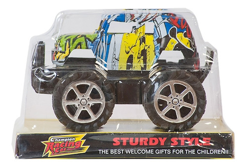 Camioneta Toyland Friccion Burbuja Grafitti 15cm