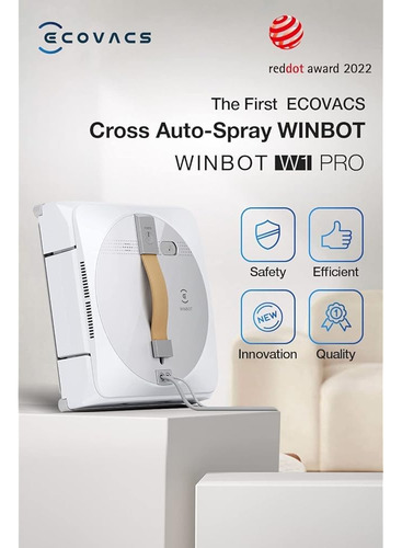 Robot De Limpieza De Ventanas Ecovacs Winbot W1 Pro - Envío