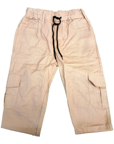 Pantalon Jogger Urbano Color Beige (t1271a)