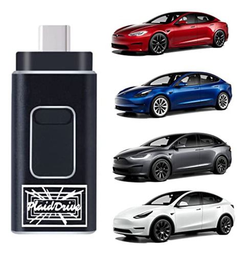 Plaiddrive Tesla Dashcam Y Sentry Mode Usb Flash Drive (64
