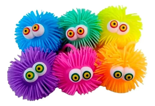 Monstruo Apretable Squishy Con Luz Antiestrés Yoyo Sensorial