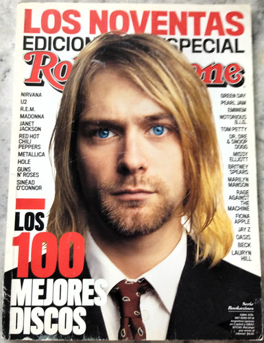 Rolling Stone Revista Los Noventas Nirvana Pearl Jam Britney
