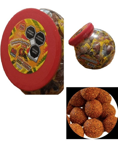 Punkchigomas Esfera 80 Pzas Mango-tamarindo Las Delicias 