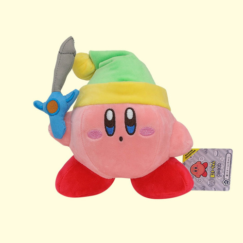 Peluche Kirby Link Zelda Peluche 100% Nuevo 18 Cm De Alto