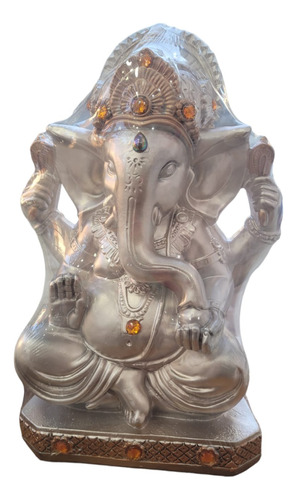 Imagen Estatua Ganesha Ganesh Figura Hindú Grande 28 Cm