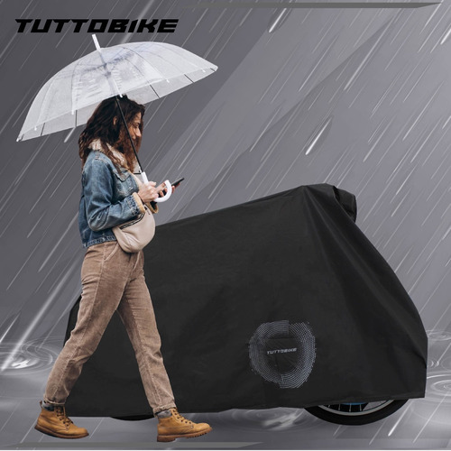 Imagen 9 de 9 de Funda Para Bicicleta Protectora Impermeable Tuttobike