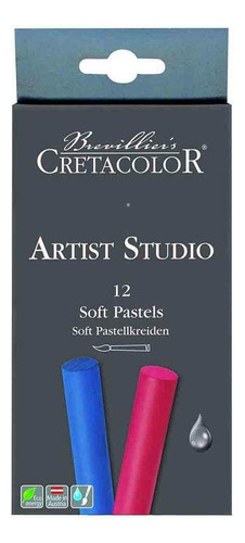 Giz Pastel Seco Soft C/12 Cretacolor Artist Studio