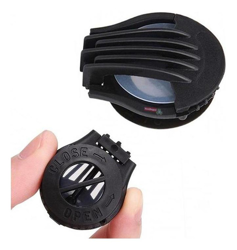 Válvulas De Respiracion Cubrebocas, Mxbpe-002, 2 Pzs, Prote Color Negro