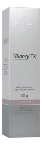 Gel creme Blancy TX Mantecorp  para pele normal a seca de 30mL