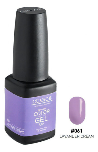 Cuvage Semipermanente N°061 Lavender Cream X 11ml Color Violeta