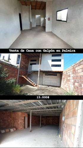 Ofi. Casa Con Galpón En Palmira