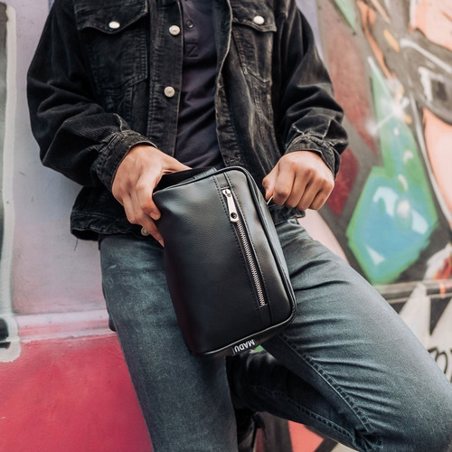 Imagen 2 de 10 de Neceser Hombre Premium Necesser Organizador Viaje Bolso Madu