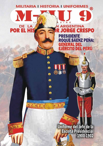 Libro/magazine M-hu9 Presidente Saenz Peña General Peruano