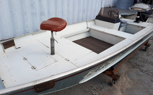 Barco/ Lancha Semi Chata 5mts + Yamaha 40hp