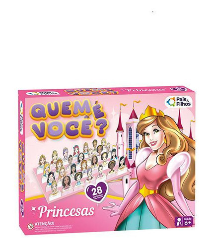 Juego ¿Quién eres tú? Princesas con 28 caras y accesorios